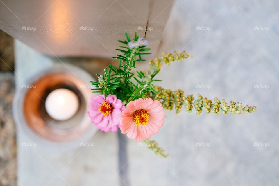 Shower flower bouquet