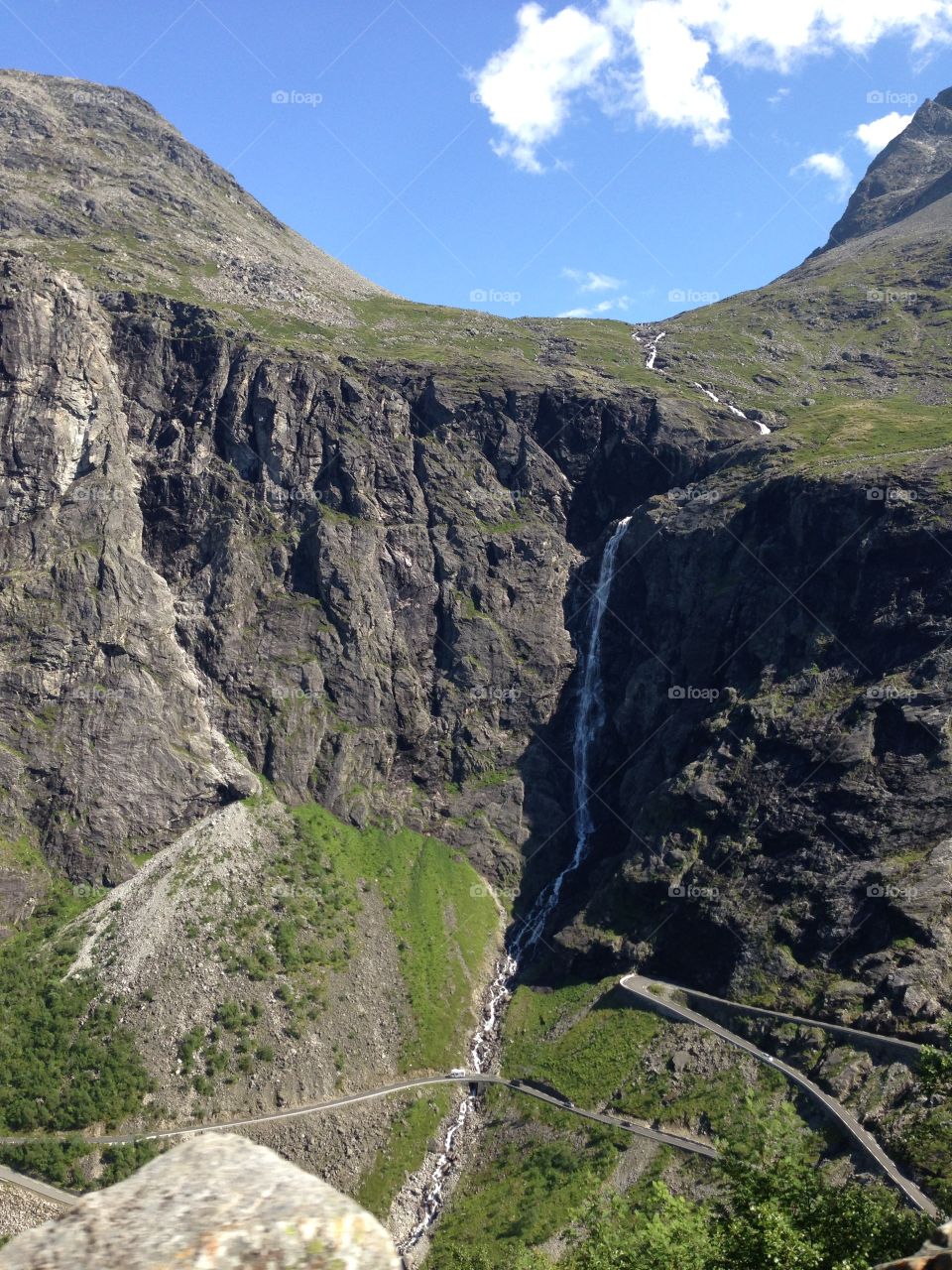 Trollstigen waterfall 