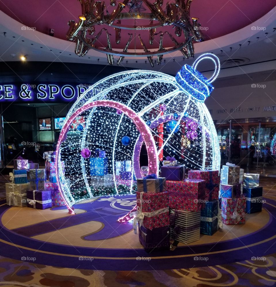 Hard Rock Casino Vegas Christmastime 2020