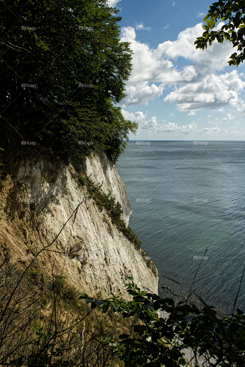 Kreidefelsen an der Ostsee