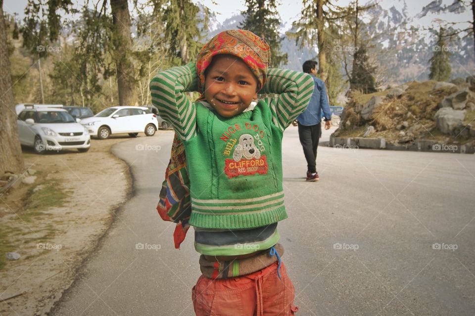 Street Kid Didn't Take Money...Instead He Wanted Me To Click His Picture.