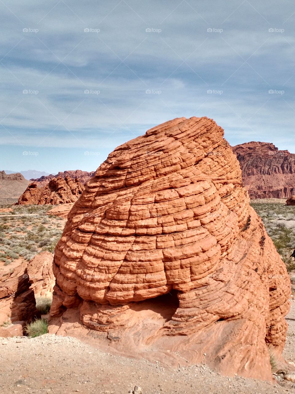 beehive formation. valley of fire