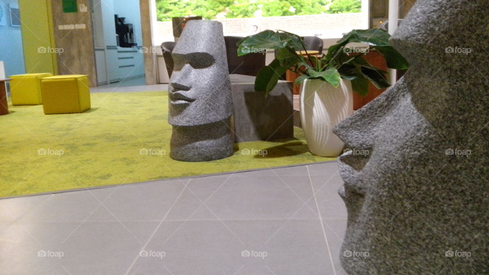 Interior decoration.