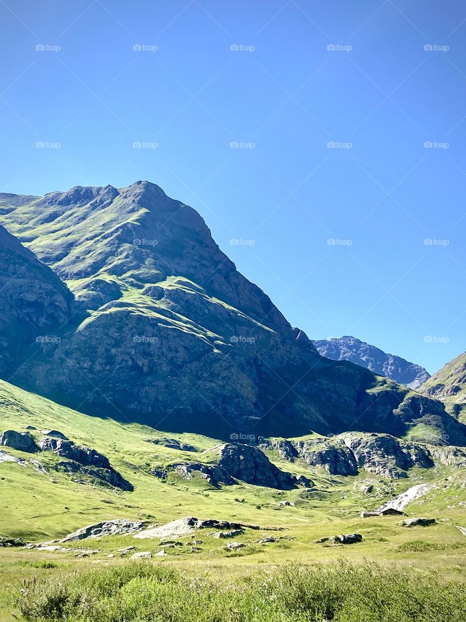 Mountain , Alpes Jully 2022. .