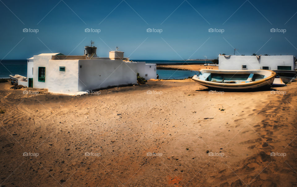 Beach house at Lanzerote, Playa honda