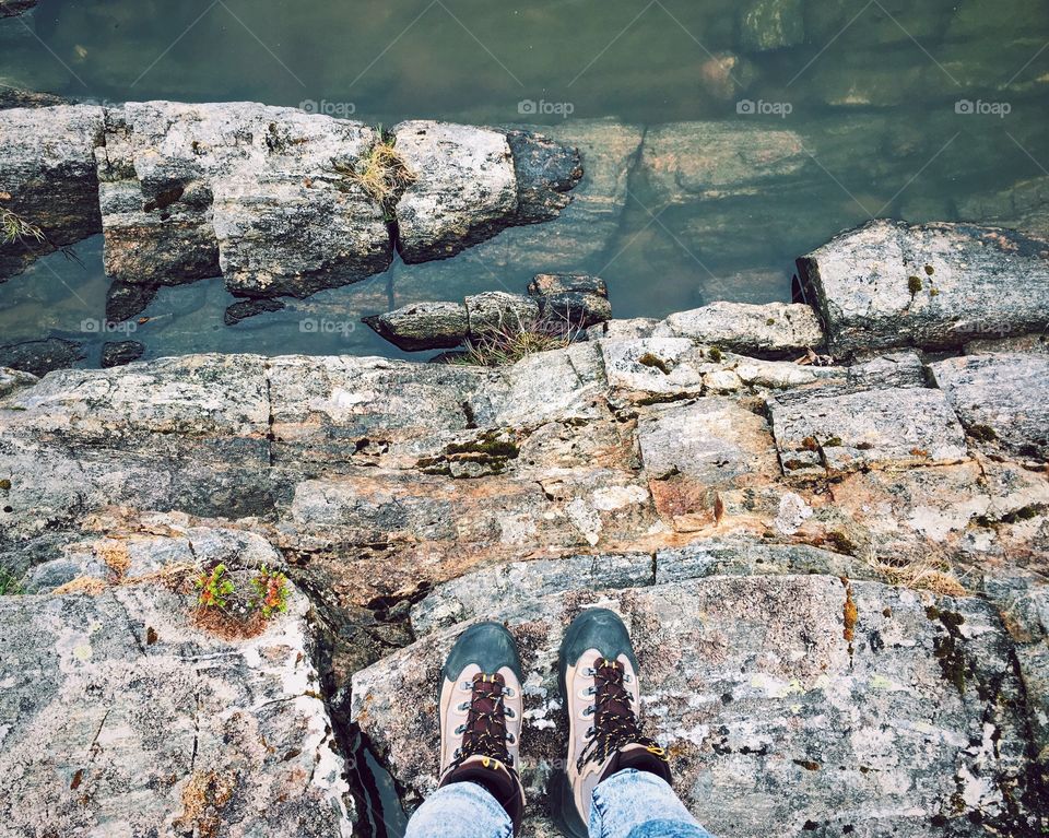 
Hiking boots in Norway 
