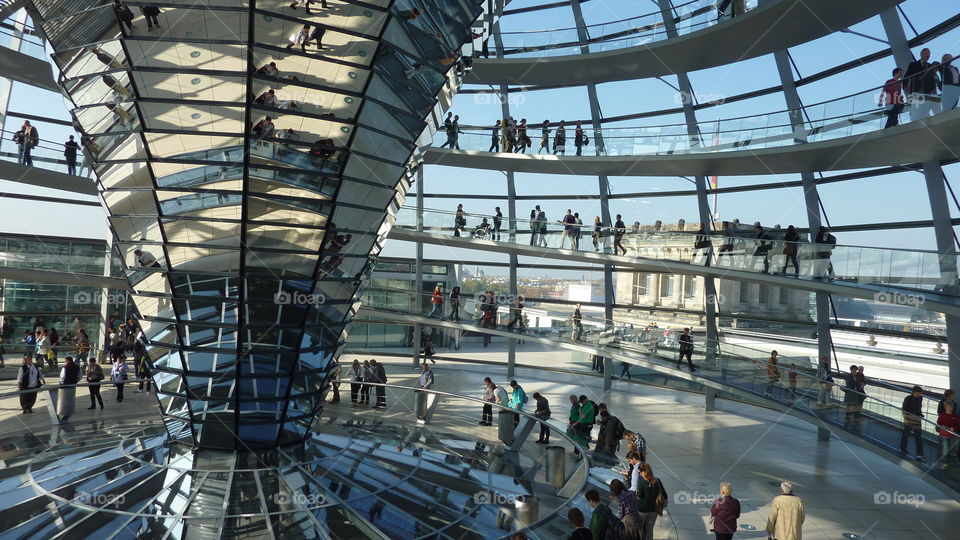 Reichstag inside