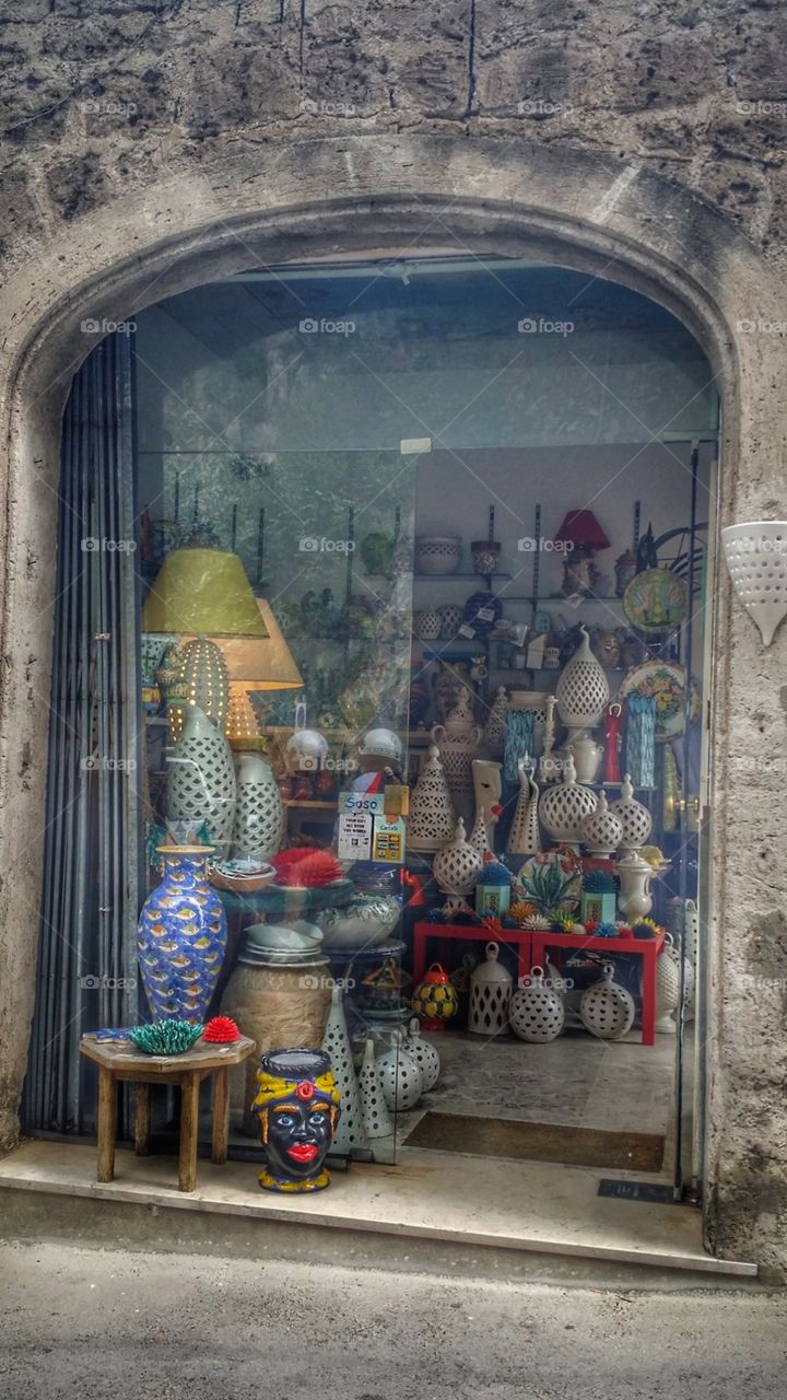 ceramic shop