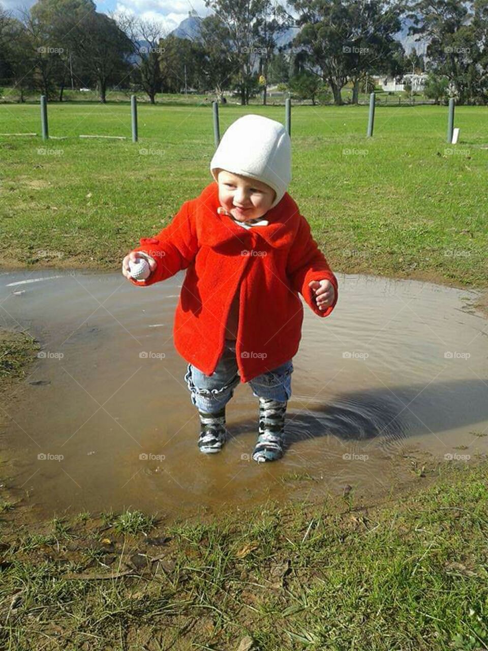 Dancing in puddles