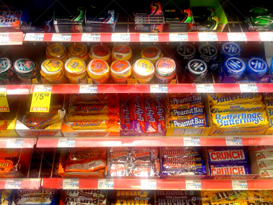 sweet candy shelf junk food by jmsilva59
