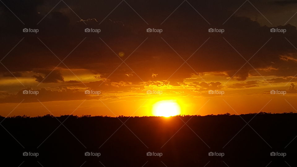 texas sunset