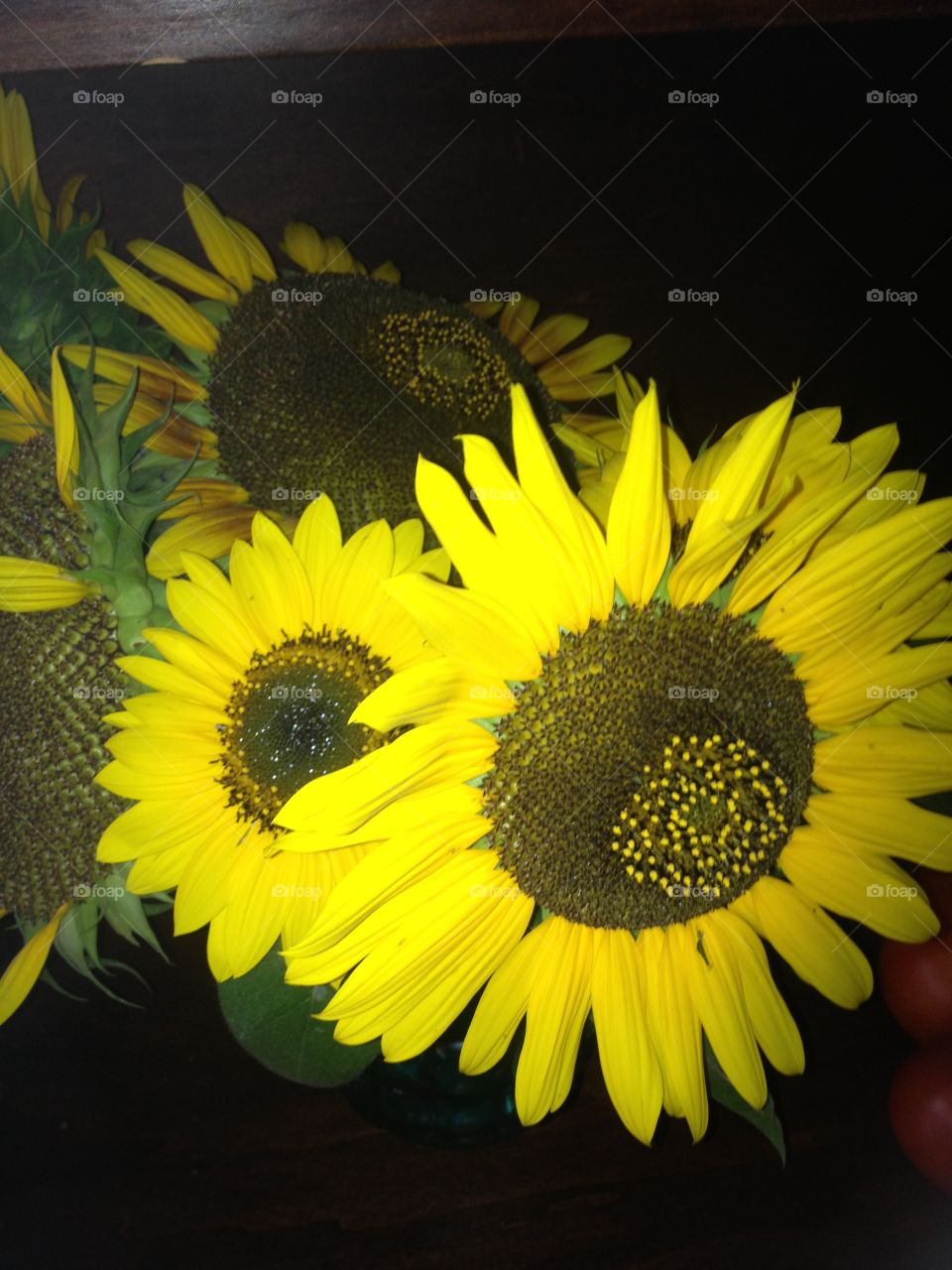 Bouquet of sunflowers 