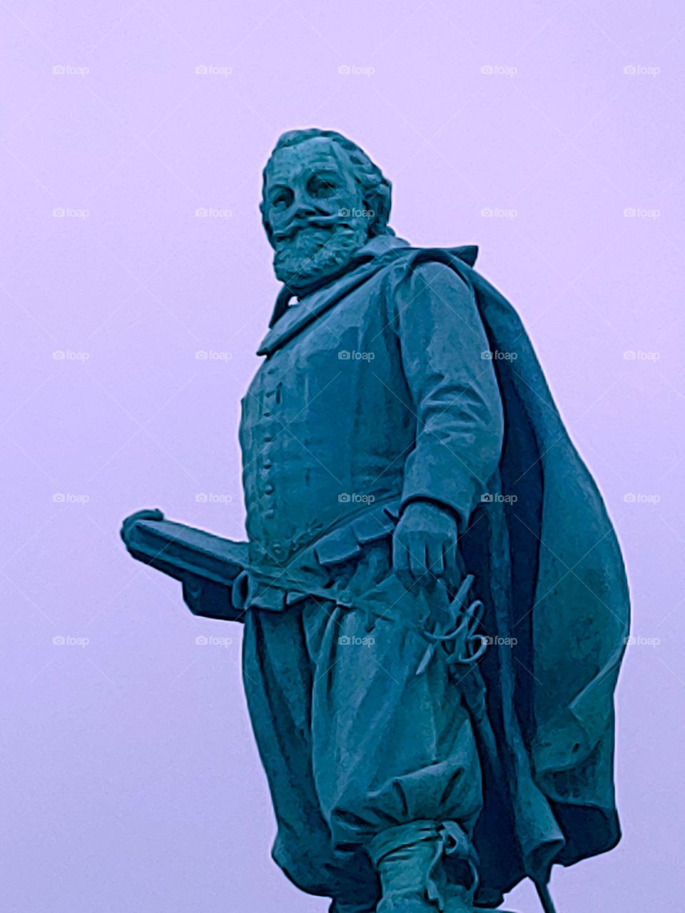 John Smith statue Jamestown VA
