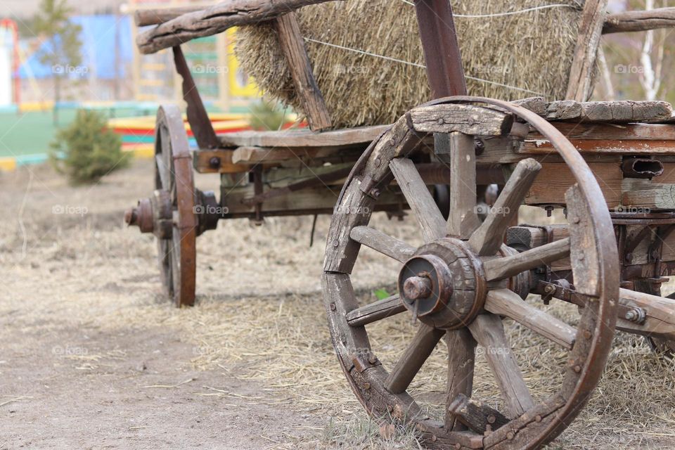 старая повозка