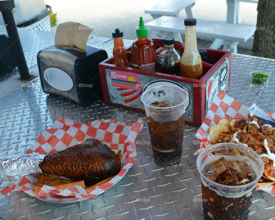 Street Food is ready to eat food or drink sold by a vendor or hawker, in street or other public place, such as a market or fair. I often buy Street Food from a portable food booth, food cart or a food truck! Yummy, yum!
