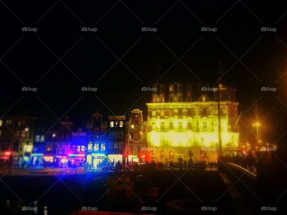 Amsterdam by night