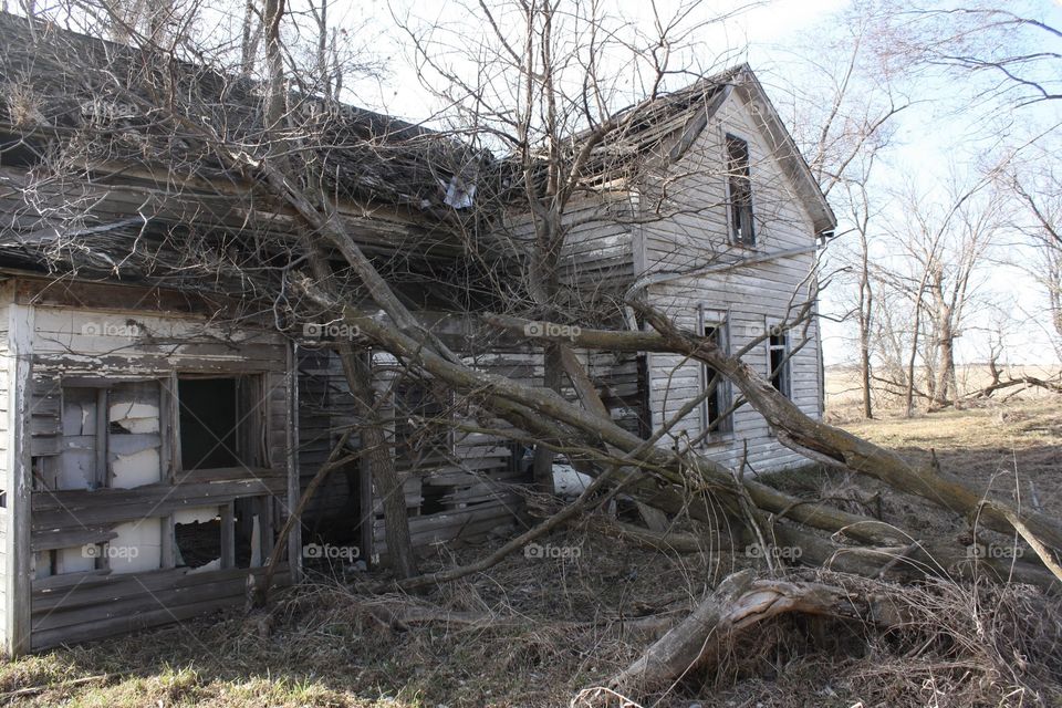 Abandoned house
