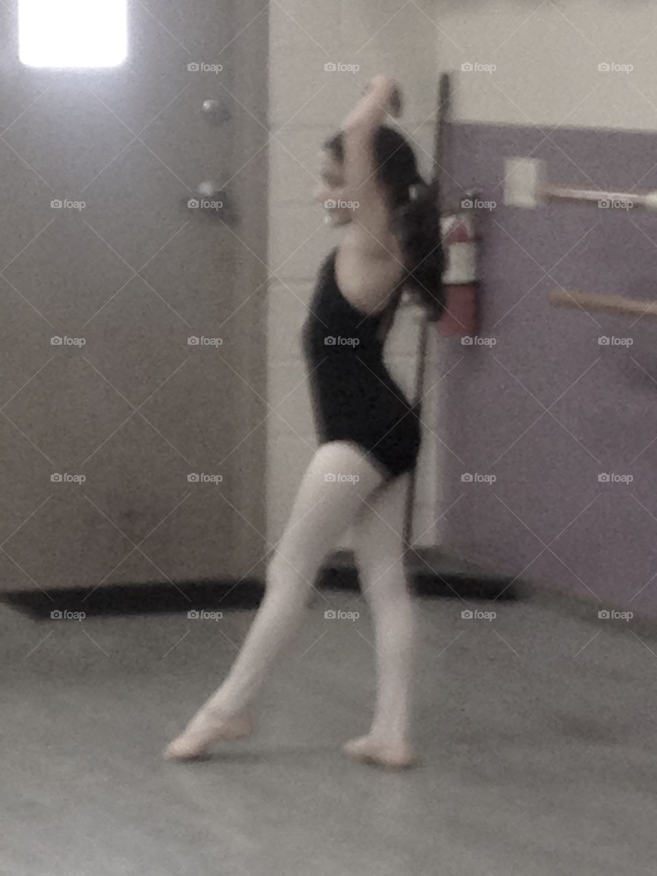 Ballet pose
