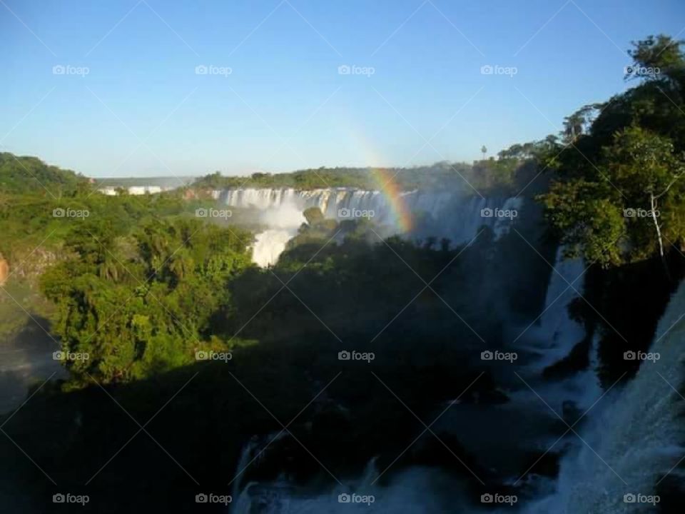 Argentine waterfalls