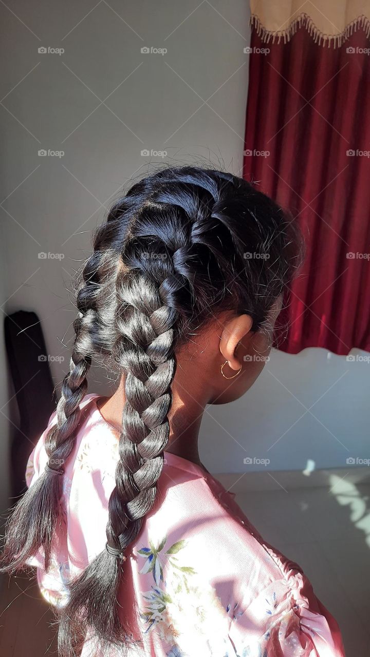 French Braid Hairstyle