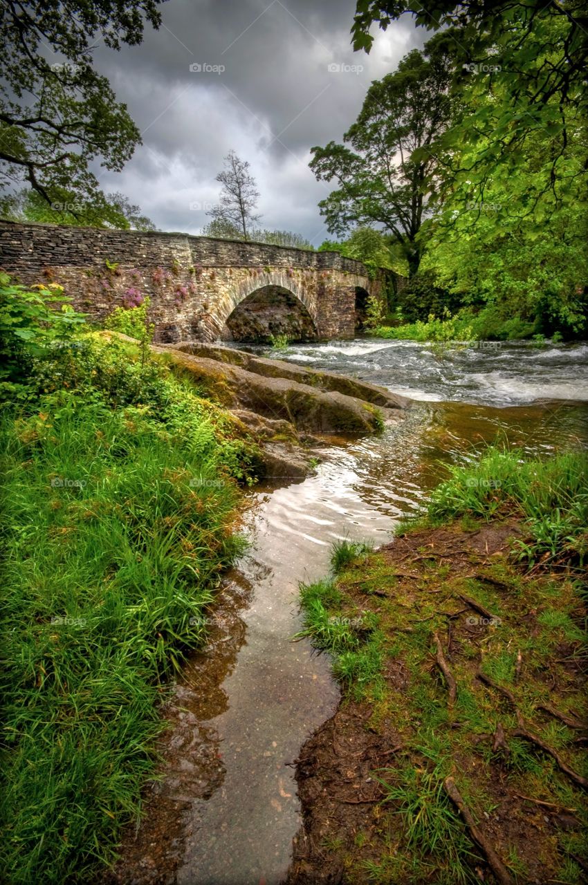 Bridge over river