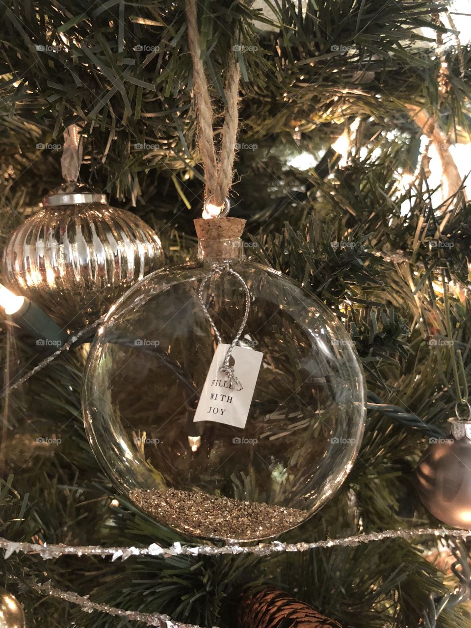Clear Ornament