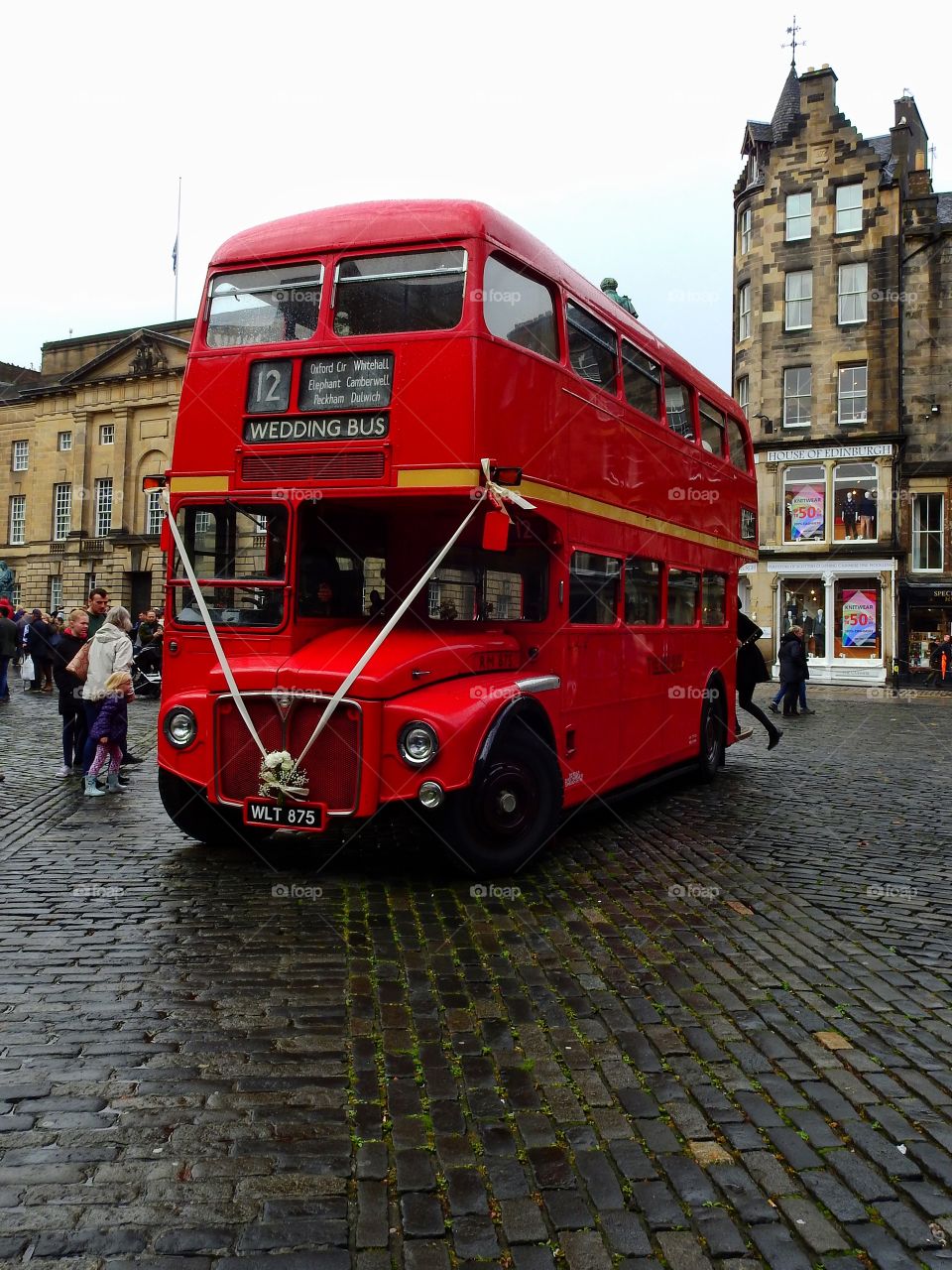 The Wedding bus Edinburgh 