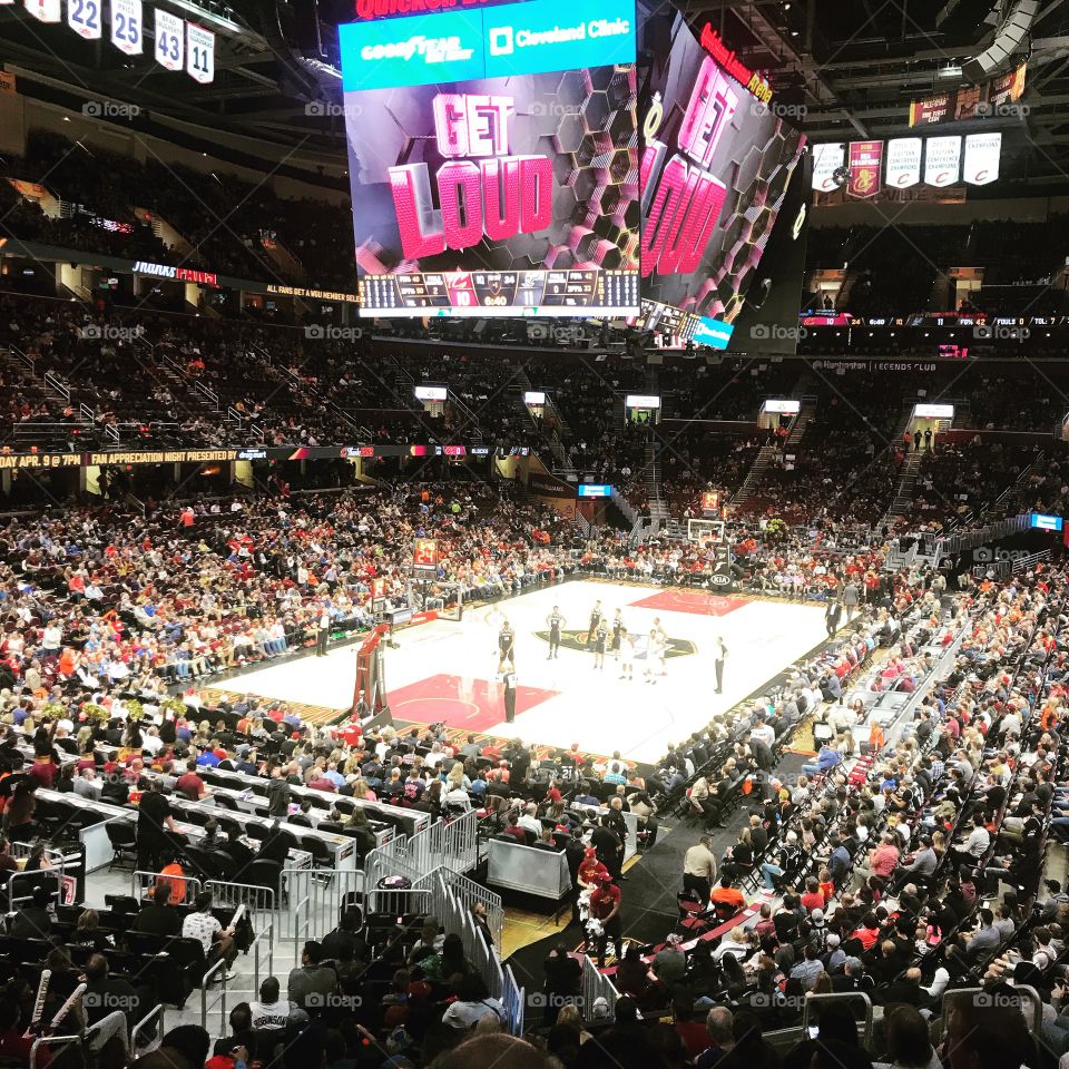 Cleveland Cavaliers Basketball Game