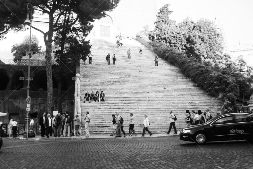 Spanish steps in Rome