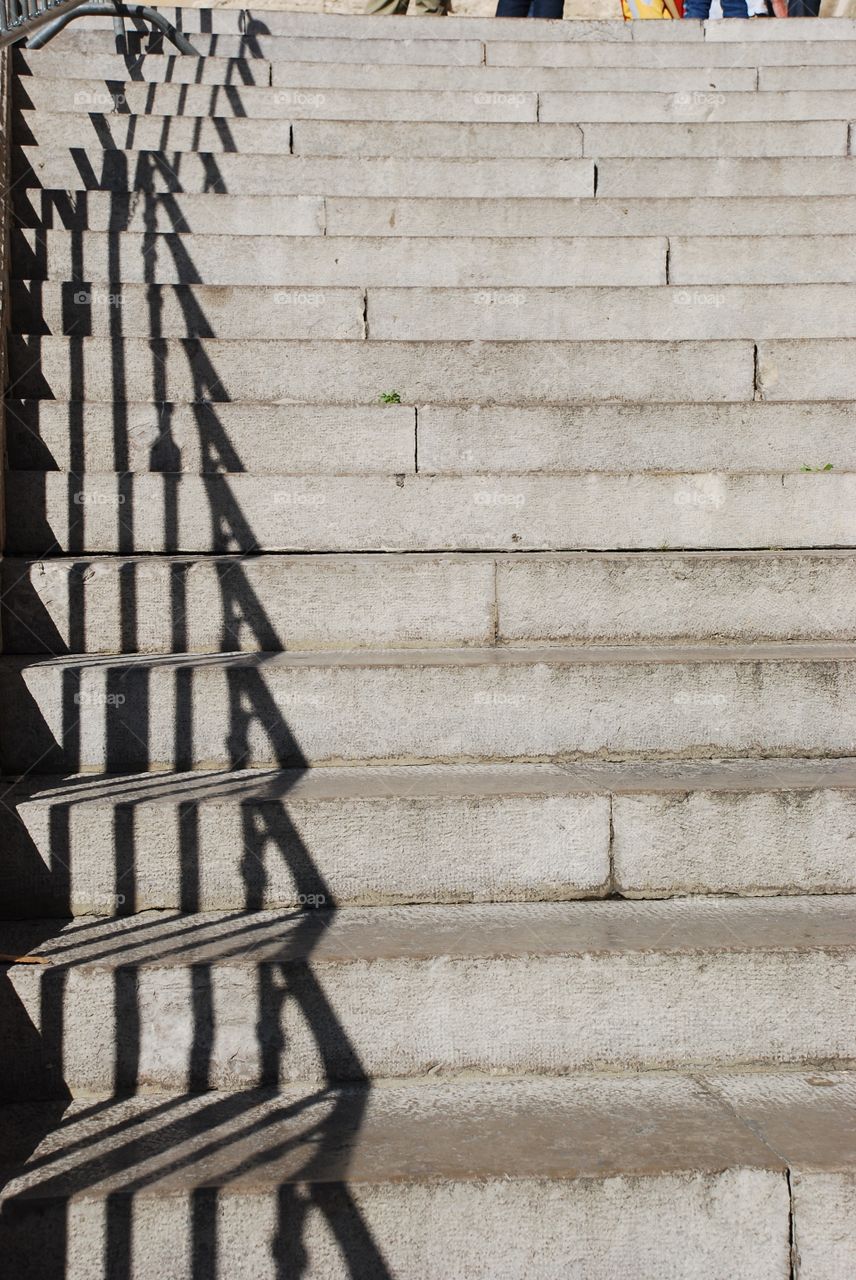 Handrail shadow 