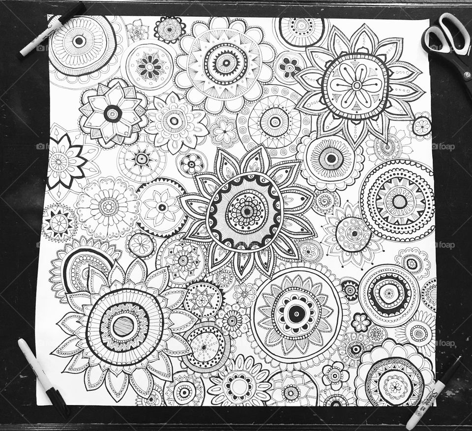 Mandala doodle