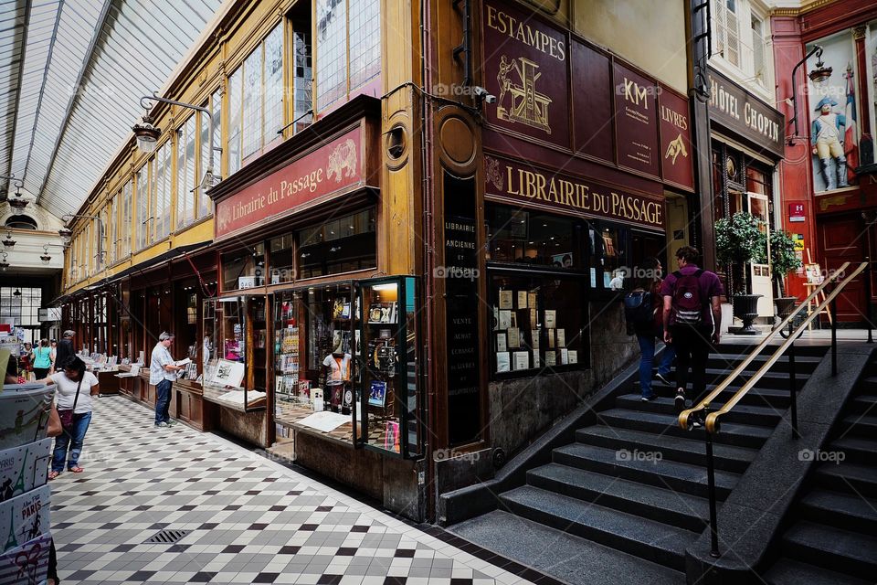 Paris Passage Bookstore
