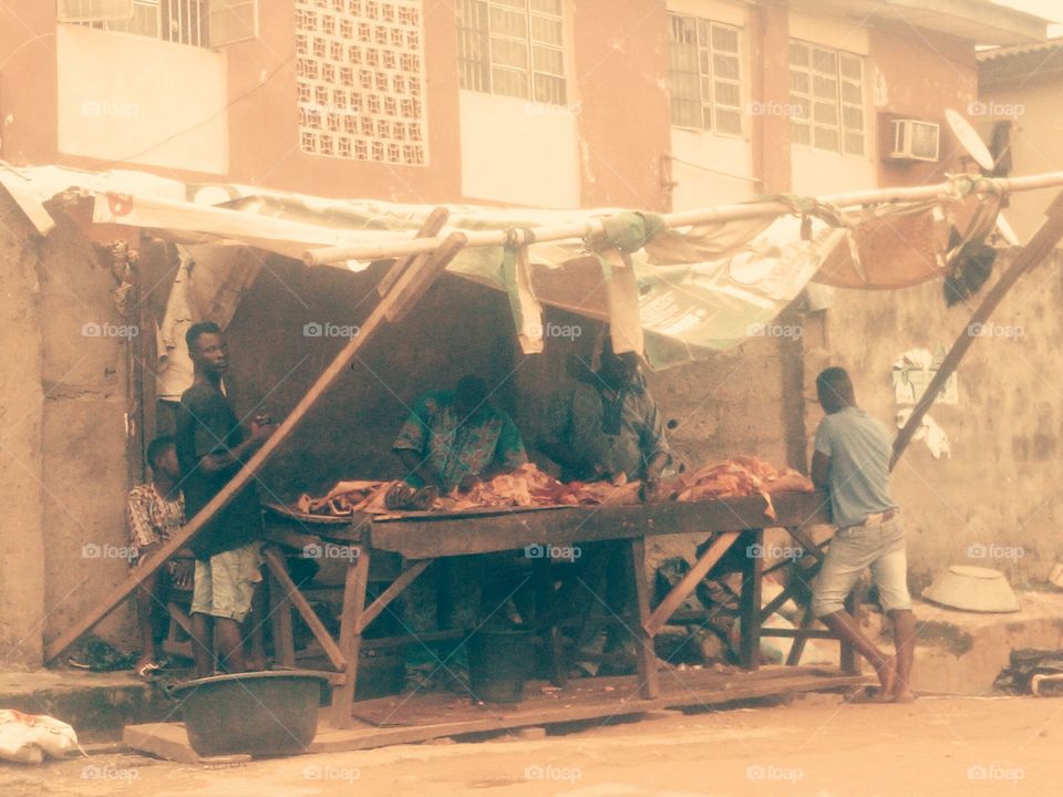 meat selling and buying of meat