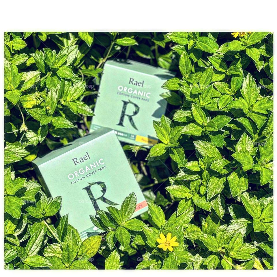 Organic cotton pads that’s non - irritant 