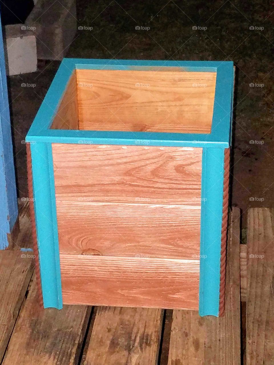 Home made planter box