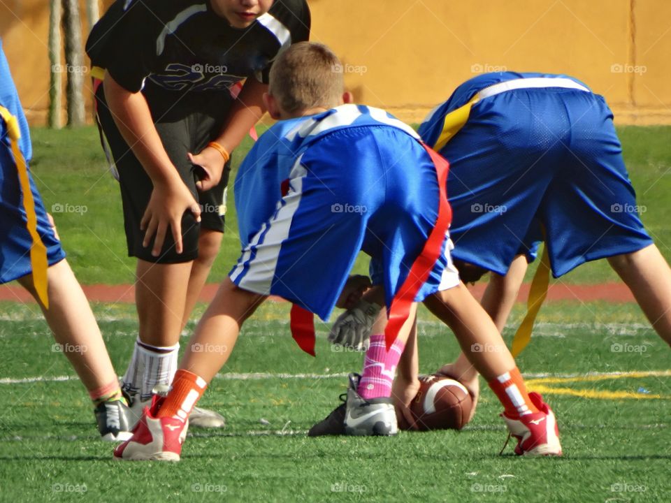 Kids Playing Football
