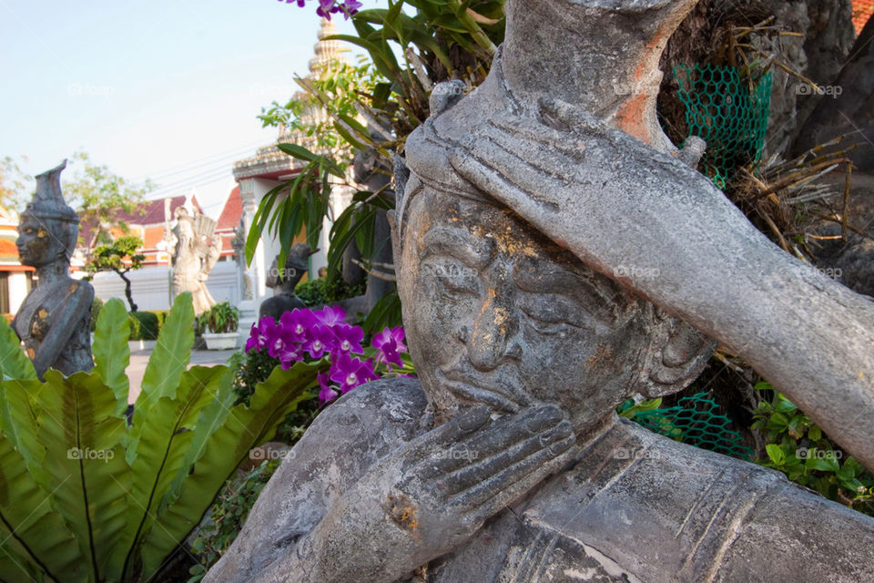 statue tourism bangkok thailand by nautiflyer