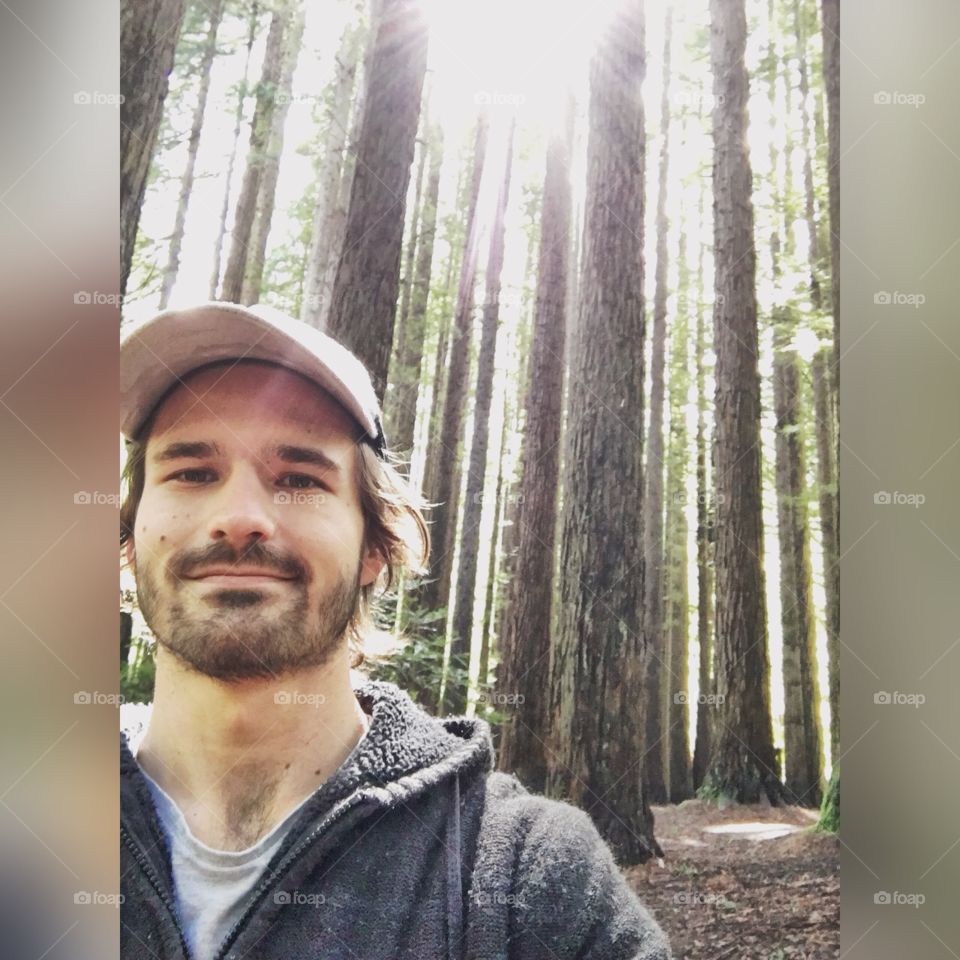 Selfie in the Redwoods
