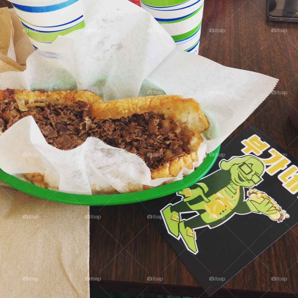 Boo's Philly Cheesesteak