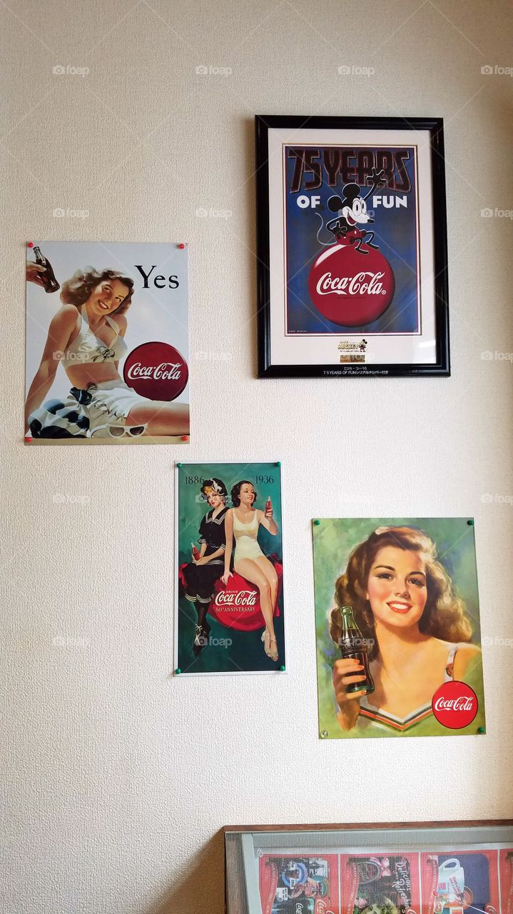 Coca Cola memorabilia