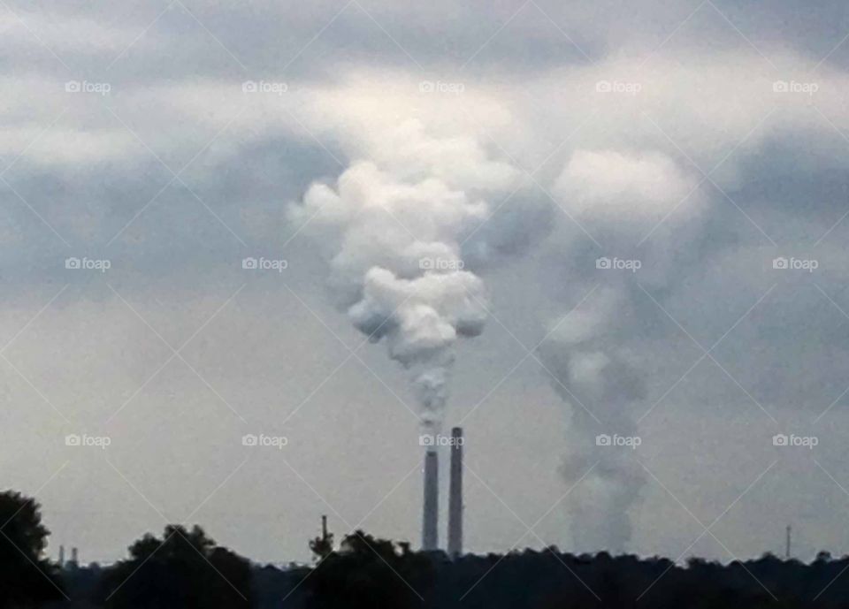 Industrial pollution 