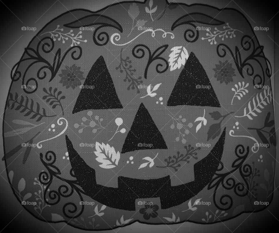 pumpkin grayscale