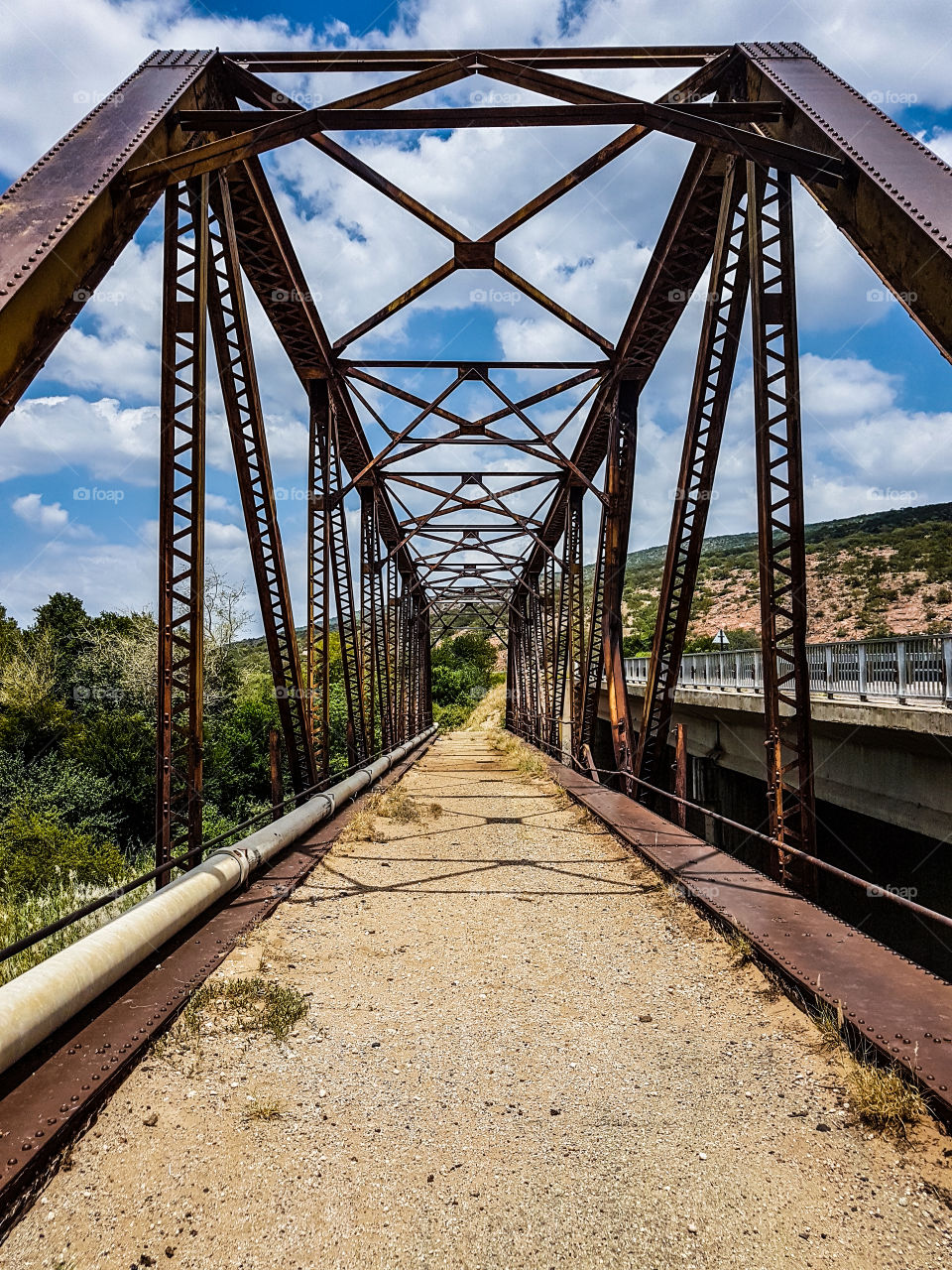 old metal bridge