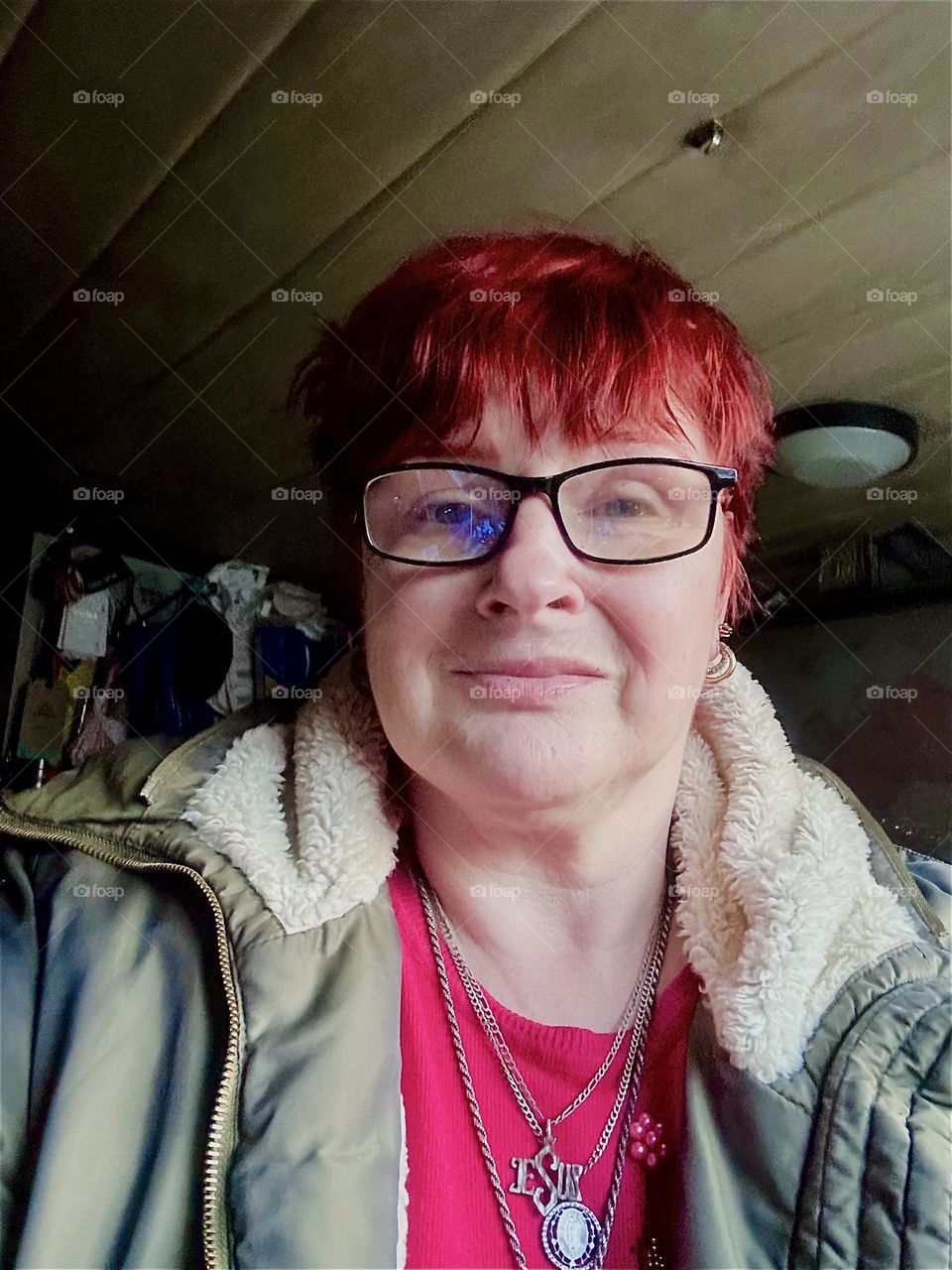 This is me, “Petra Schiller” a.k.a. “Maxine Firefox” a.k.a. “Maximiliane Feuerfuchs” aboard “Salvation”, a “28 ft 1969 Luhrs” cabin cruiser that I and my partner “Timothy Trespas” call home on a cold winter day in December 2023. Hypnotic Productions