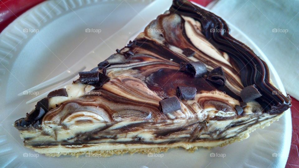 Fudge Pie. Having a nice day made nicer by this pie.