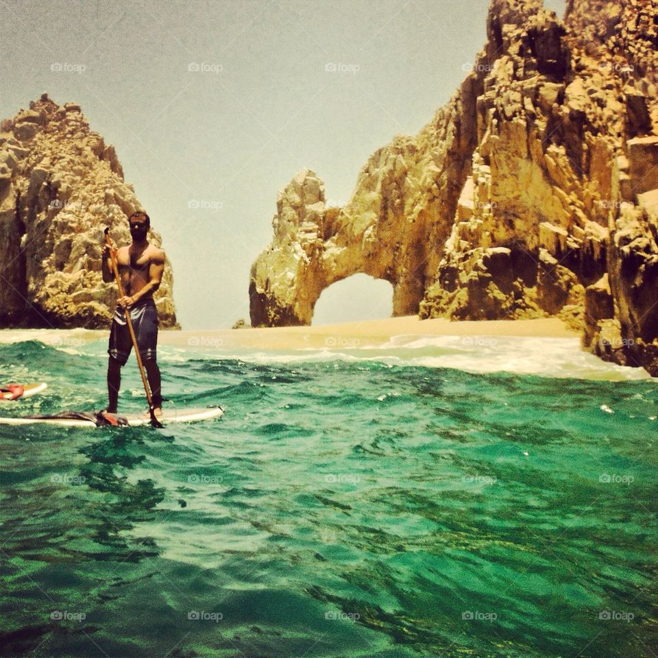 Stand up paddle in Cabo