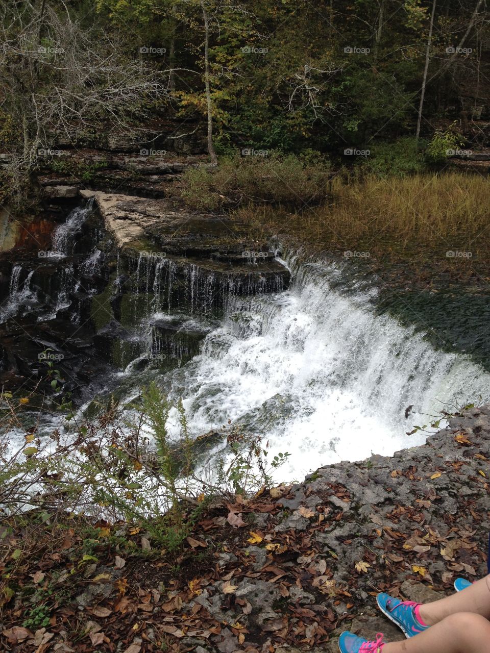 Water falls 