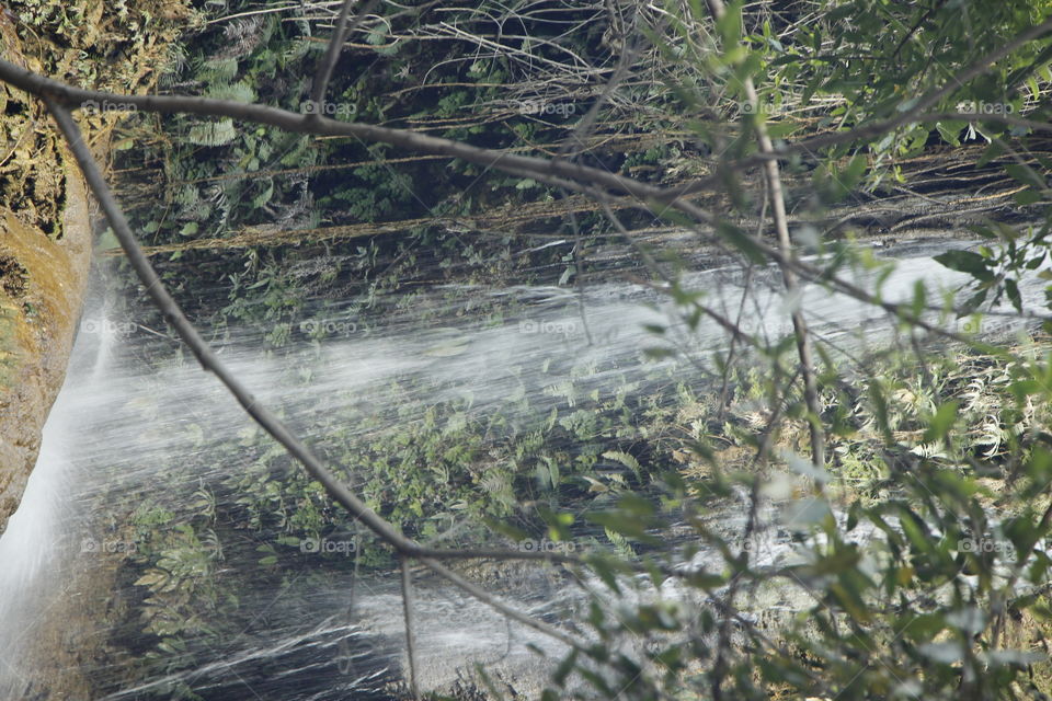 Waterfall taken with Shutter Speed 1/30 sec