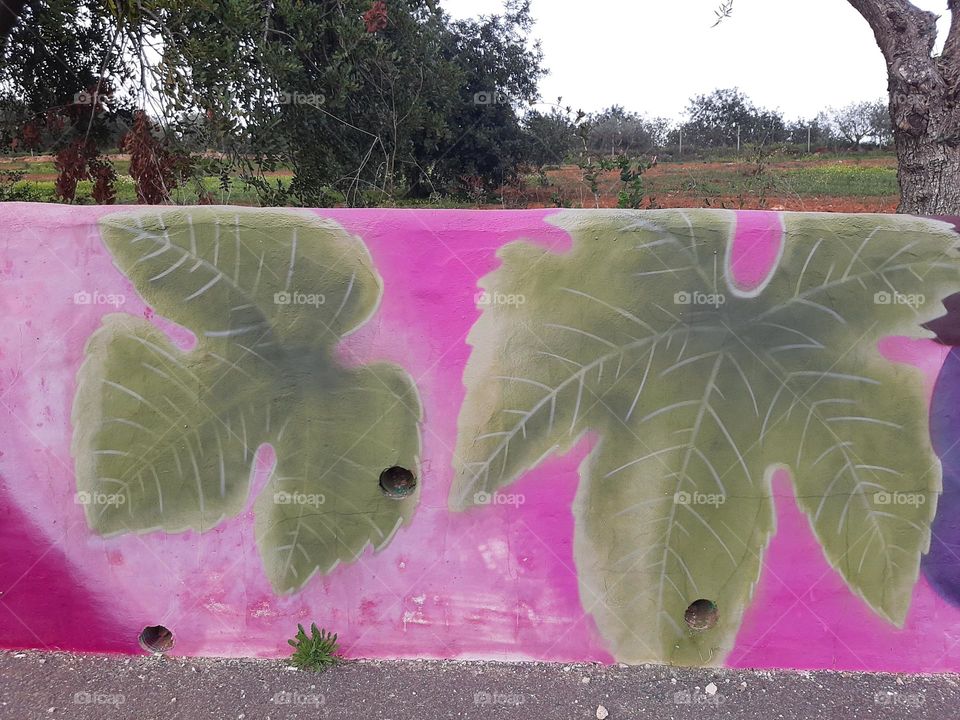 Visual Street Art - Vineyard