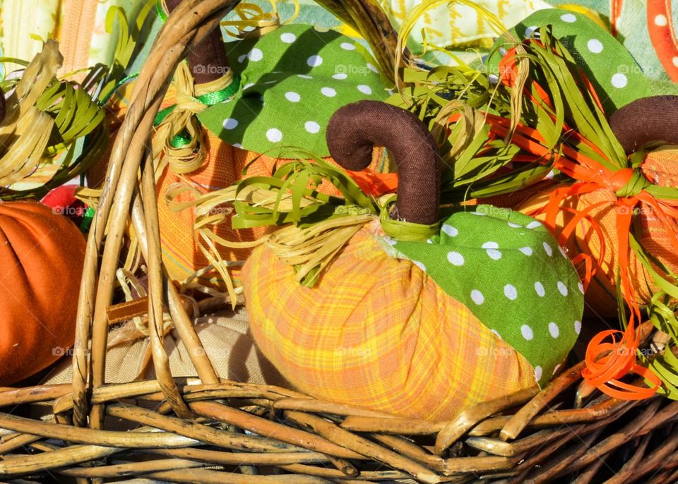 The Colors of Autumn, Sew Fabric Pumpkins